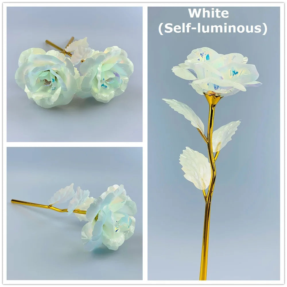 24K Gold Foil Rose Gift