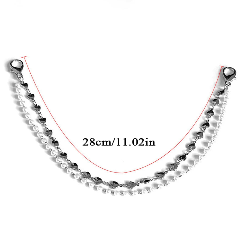 Heart & Star Shoe Chains