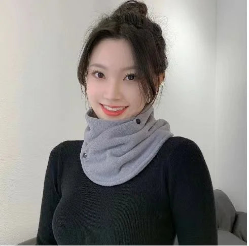 Women's Fluffy Neck Warmer Scarf