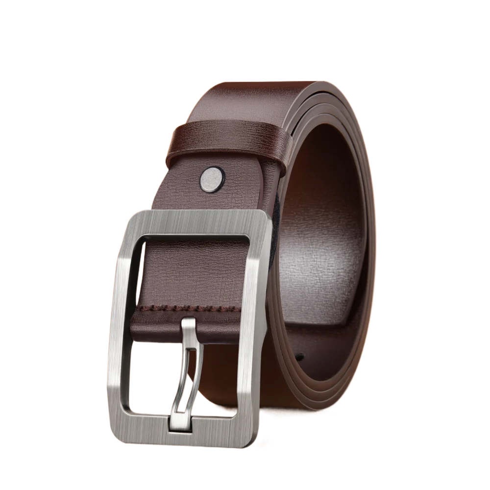 Retro Leather Dress Belt