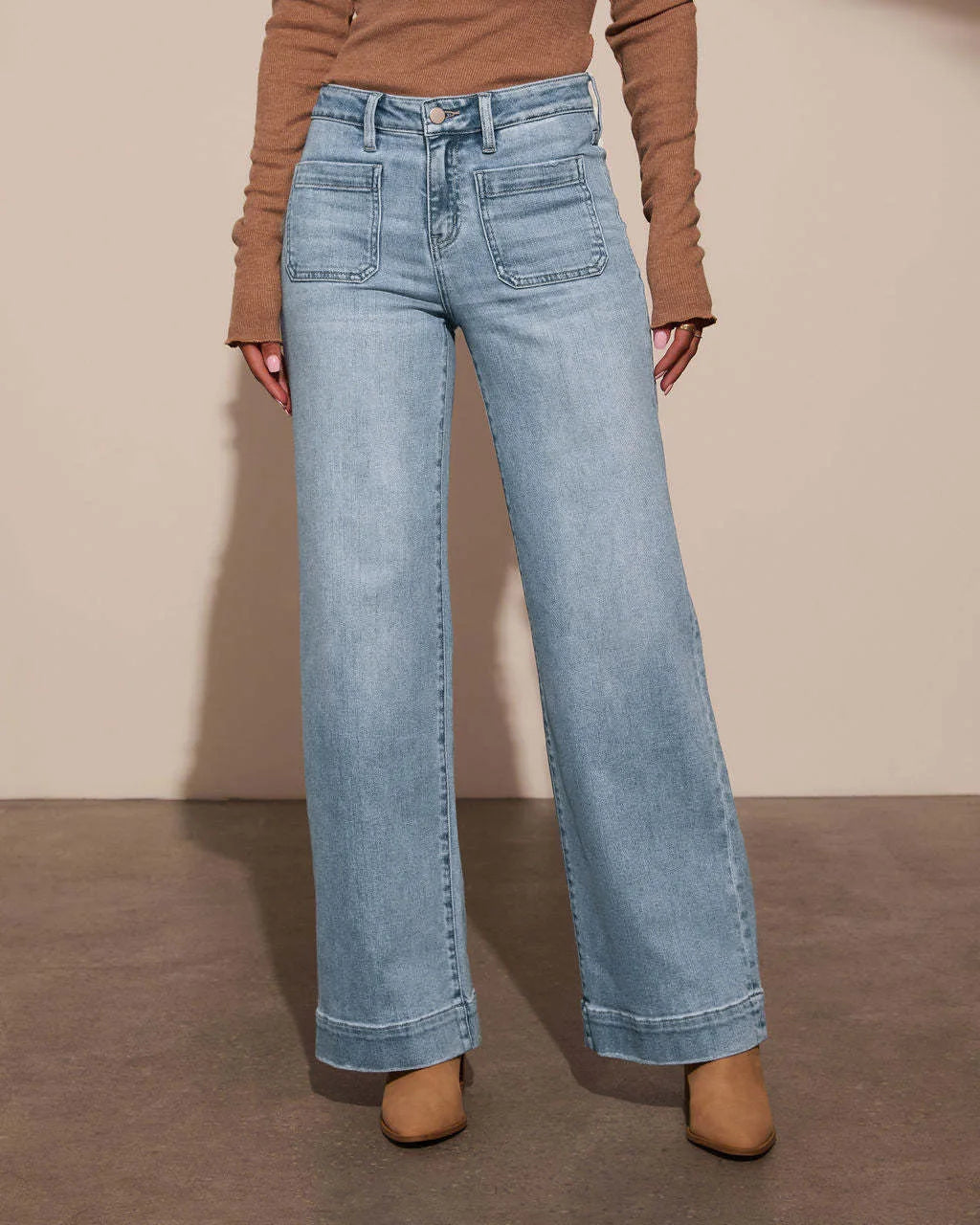Super Stretch Patchwork Jeans
