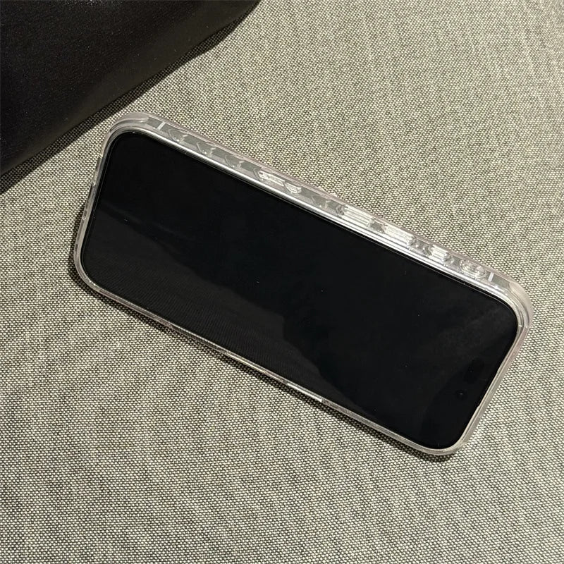 Pearl Bow Magnetic iPhone Case with Stand