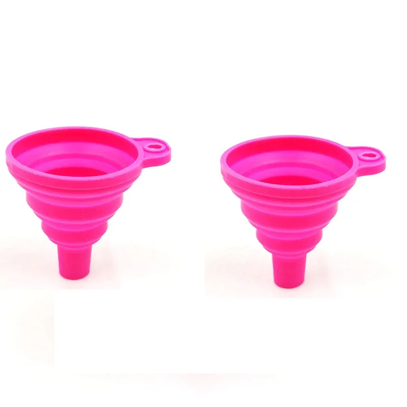 🛢️ Foldable Silicone Car Funnel