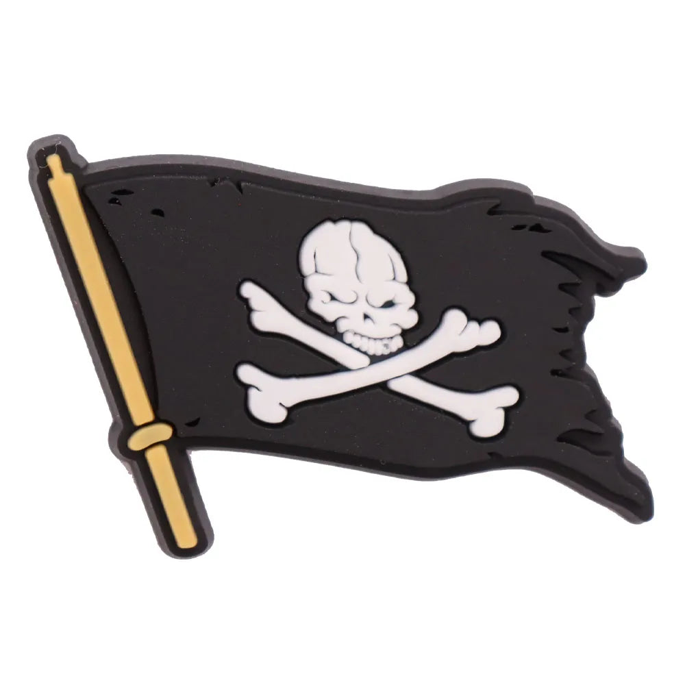 Pirate Skull Shoe Charms