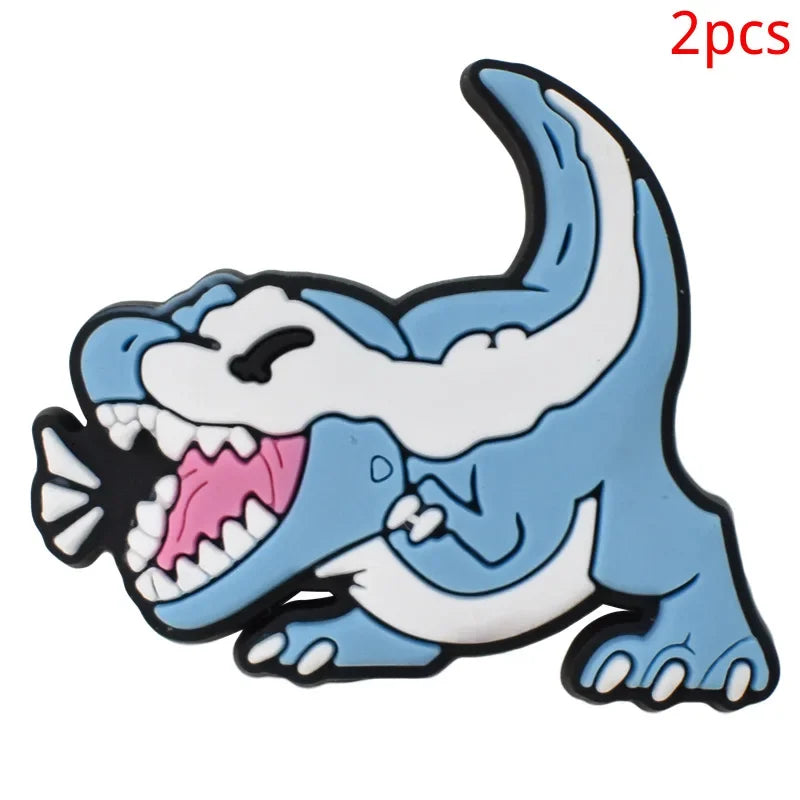 Dinosaur Shoe Charms