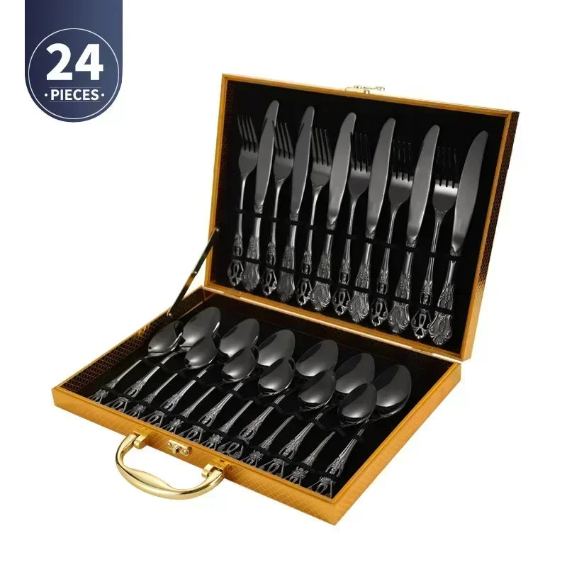 Gold Stainless Steel Cutlery Set