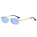 Small Square Metal Frame Sunglasses