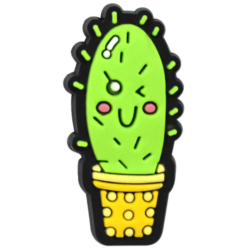 Cactus Shoe Charms
