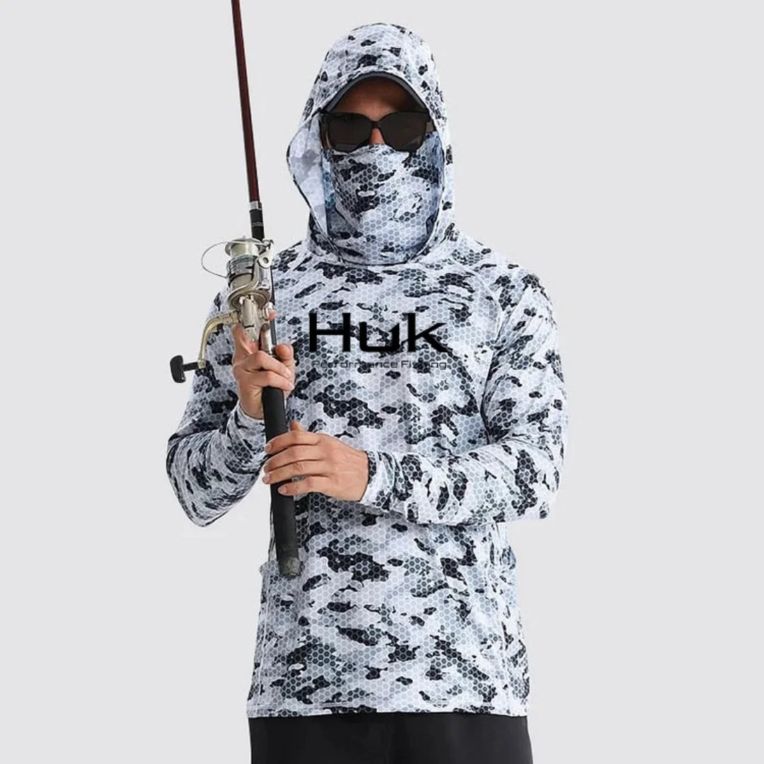 Men's UV Protection Fishing Hoodie