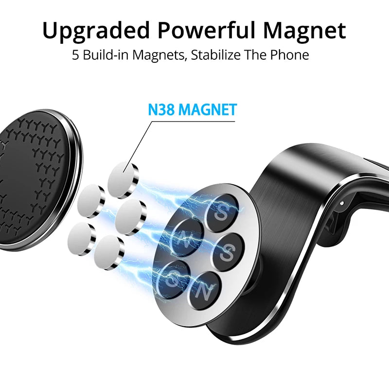 🚗 Magnetic Air Vent Phone Holder