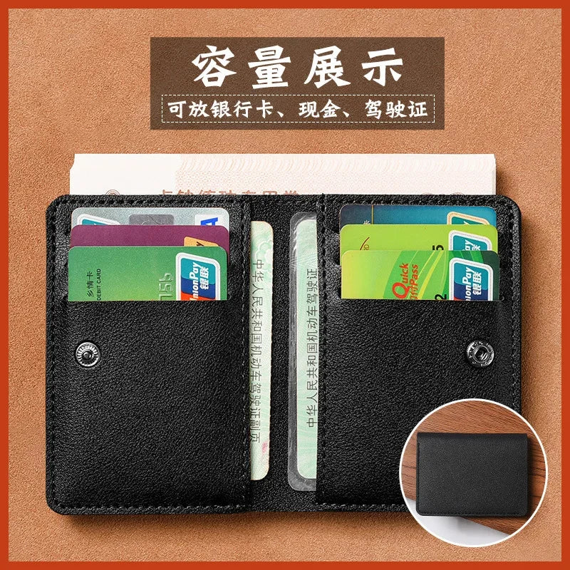 Clasp Coin Purse & Card Holder