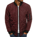 Men's Diamond Quilted Padded Jacket