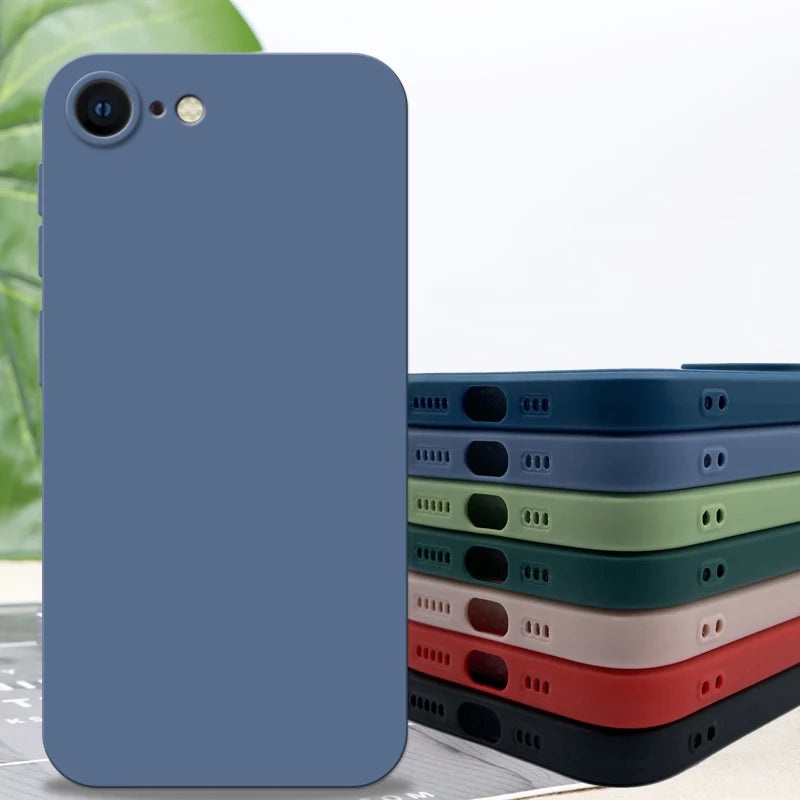Liquid Silicone Case for iPhone 7/8/SE