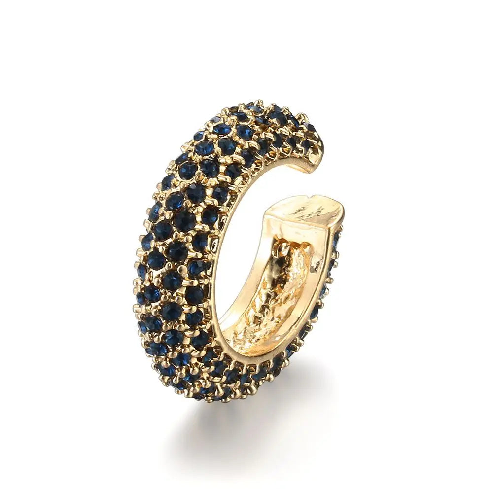 Rhinestone C-Shape Ear Cuff (1 Pc)
