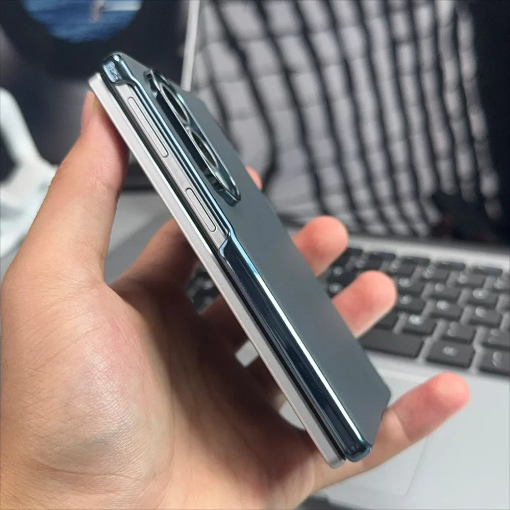 👔 Business Leather Fold Protection Case