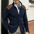 Men's Button Knit Cardigan Jacket