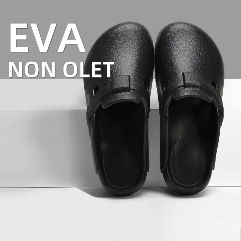 Men's Waterproof EVA Dressing Slippers