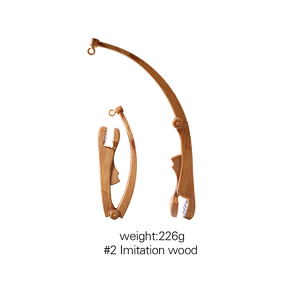 🧸 Wooden Bear Crib Mobile Rattle