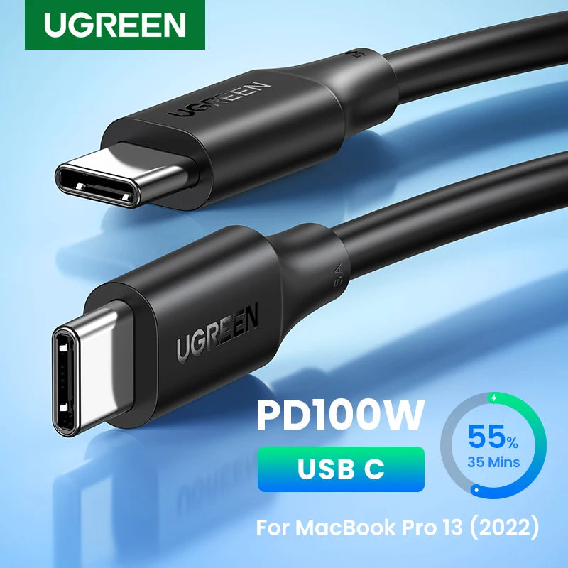 ⚡ UGREEN 100W USB-C Fast Charging Cable
