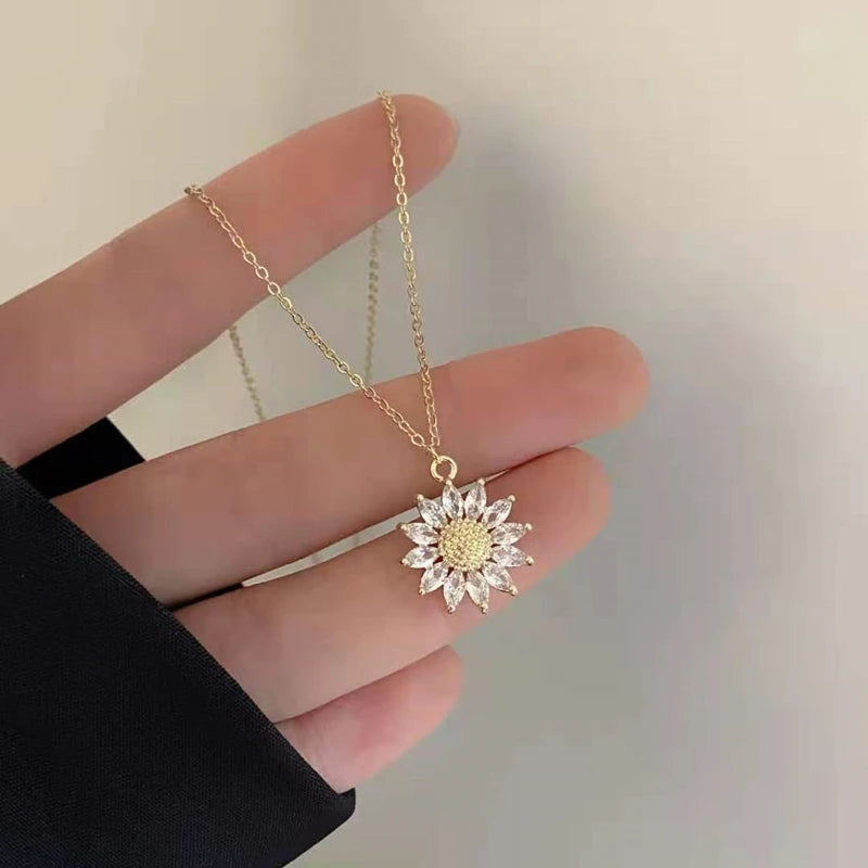✨ Light Luxury Zircon Crystal Necklace