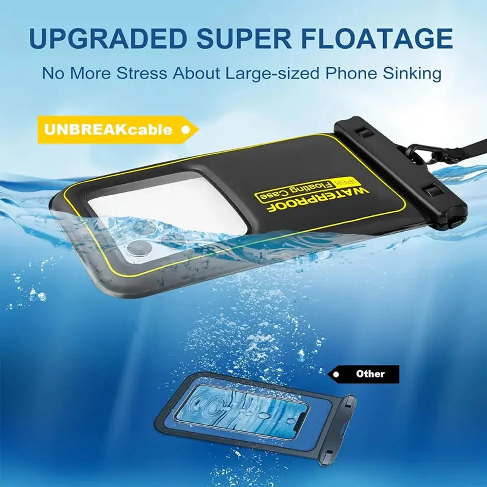 Waterproof Phone Bag with Lanyard