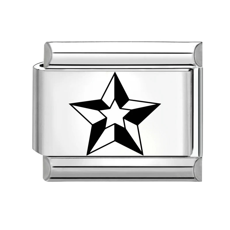 Stars & Eyes Italian Charm Links