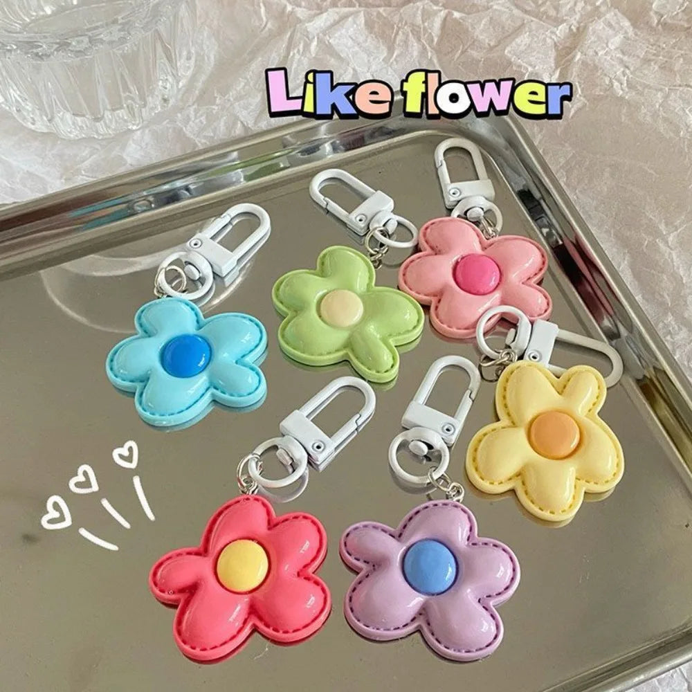 Cartoon Flower Keychain