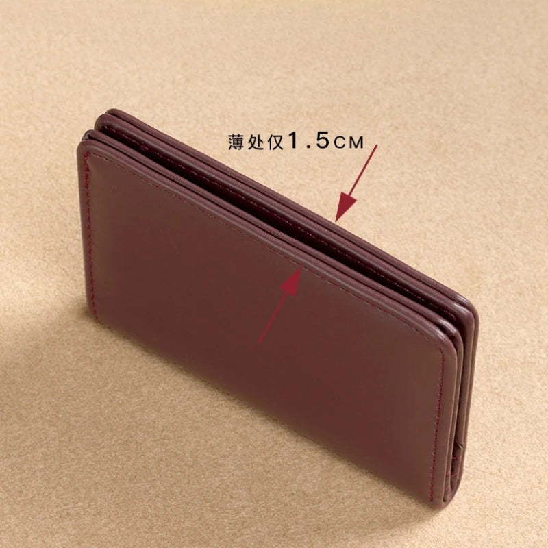 Ultra-Thin Men's Mini Wallet