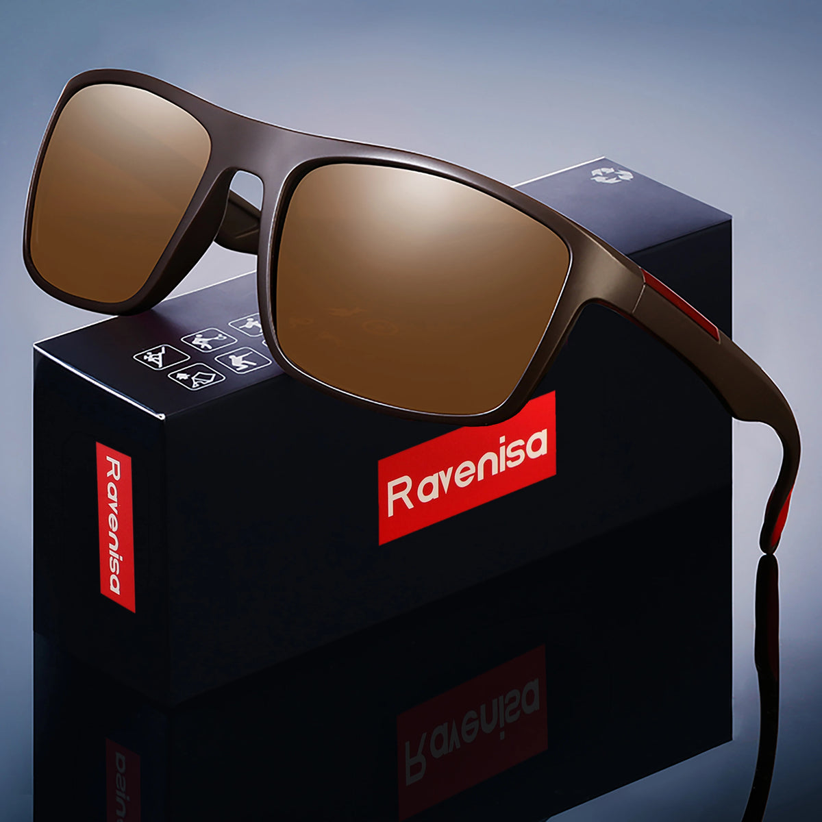 TR90 Polarized Square Sunglasses