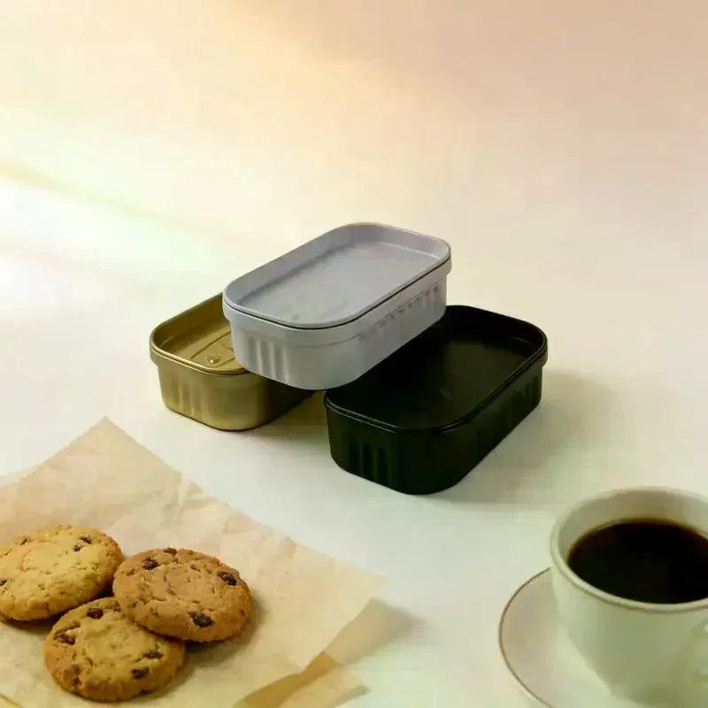 Sardine Can Storage Tin