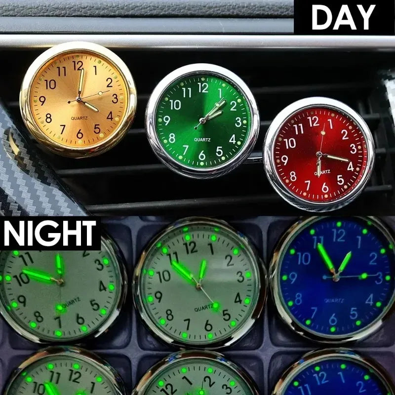 ⏰ Luminous Car Dashboard Clock Ornament