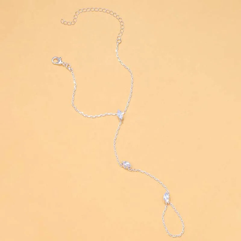 🔷 Bohemia Crystal Rhombus Bracelet