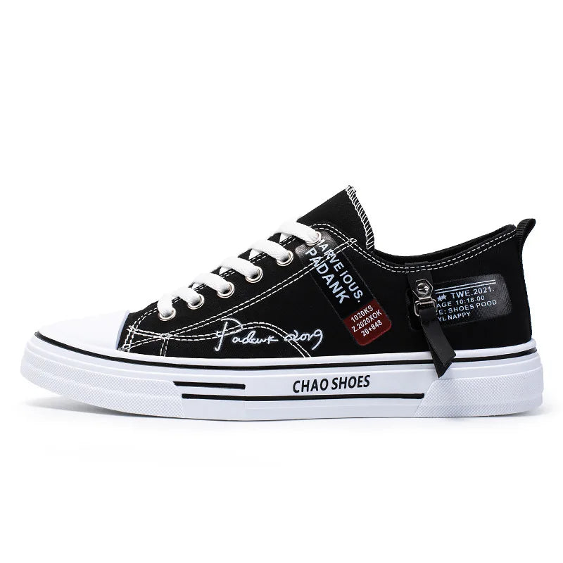 Men's Canvas Low-Top Sneakers