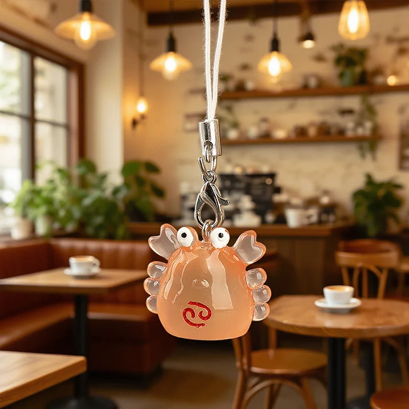 Glow-in-the-Dark Zodiac Keychain