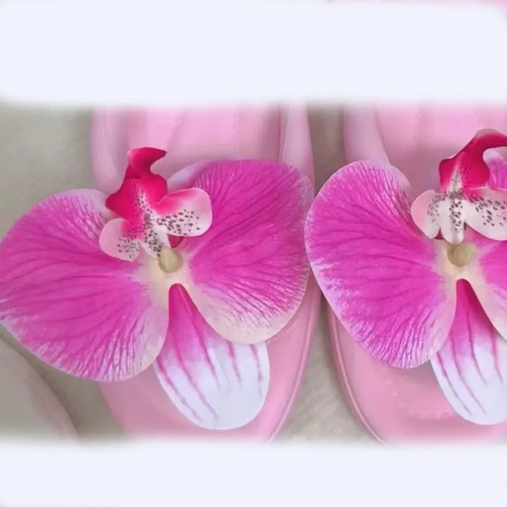 Butterfly Flower Shoe Buckle Clips