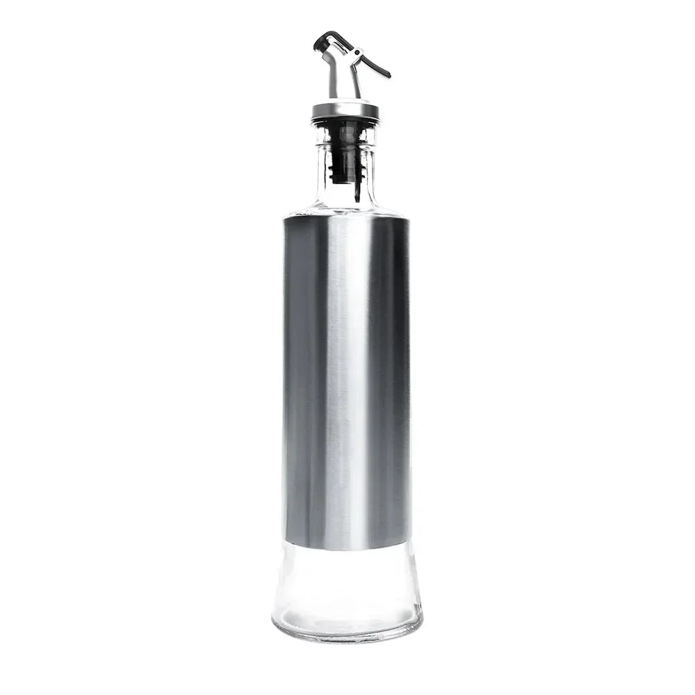 No-Drip Stainless Steel Oil Bottle