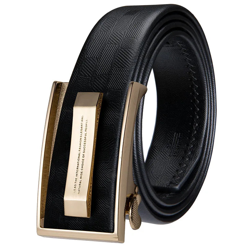 Men's Colorful Leather Jeans Belt