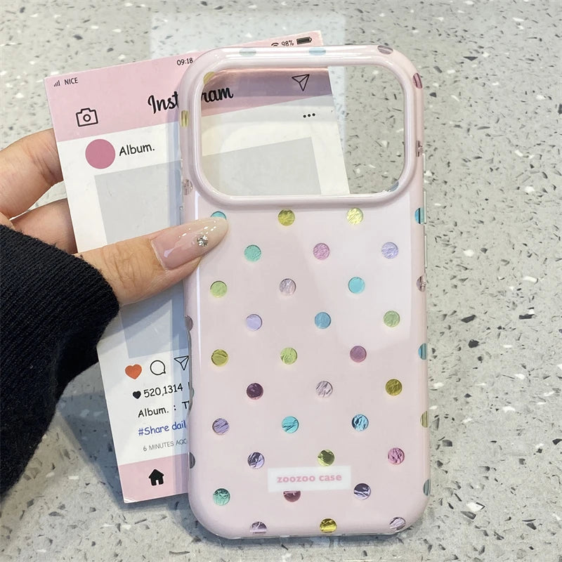 Colorful Dots iPhone Case