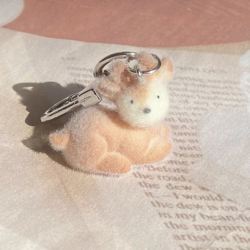 Fluffy Animal Keychains