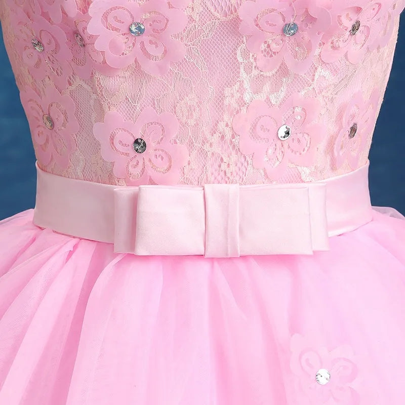 Tulle Applique Ball Gown