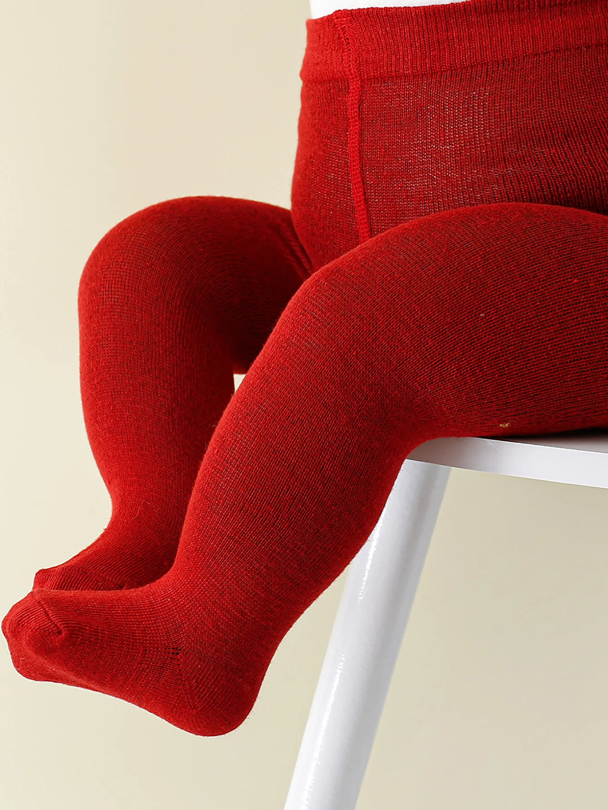Baby Girl Solid Color Tights