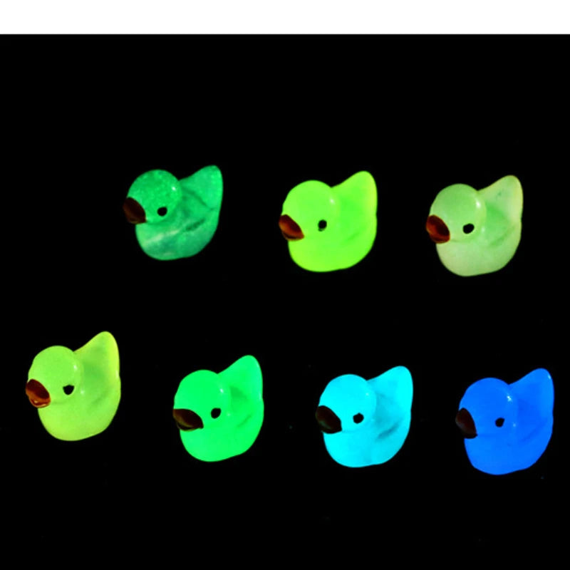 Glow-in-the-Dark Duck Shoe Charms