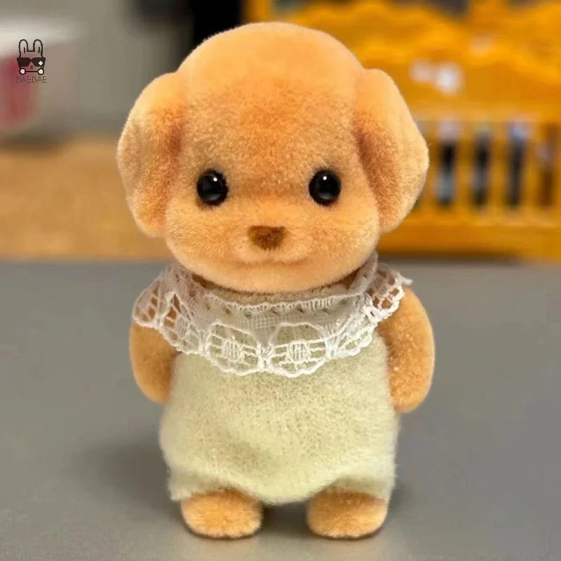 Poseable Poodle Figure