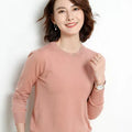Women's Classic Wool Crew Neck Sweater
