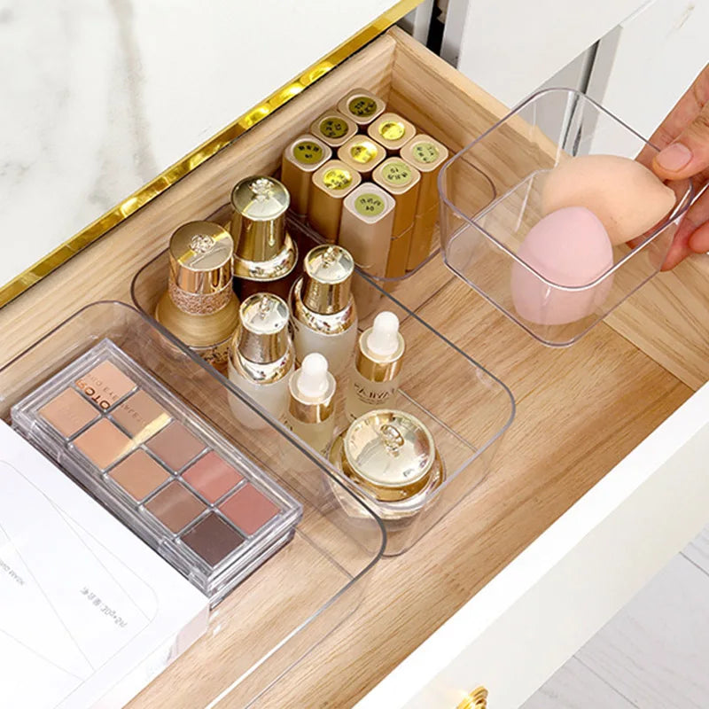 Clear Plastic Drawer Organizer
