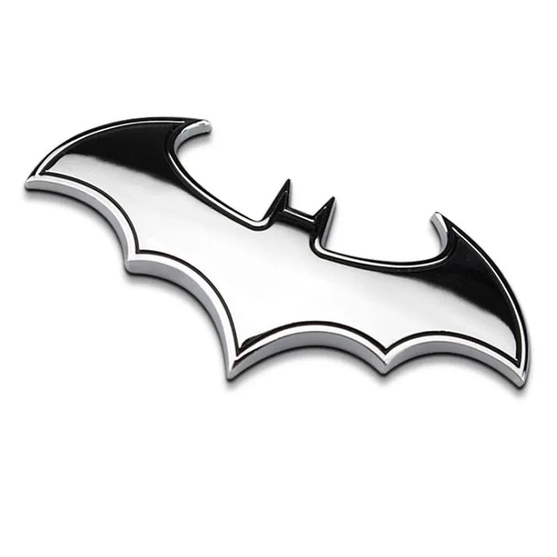 🦇 3D Bat Shape Metal Car Sticker