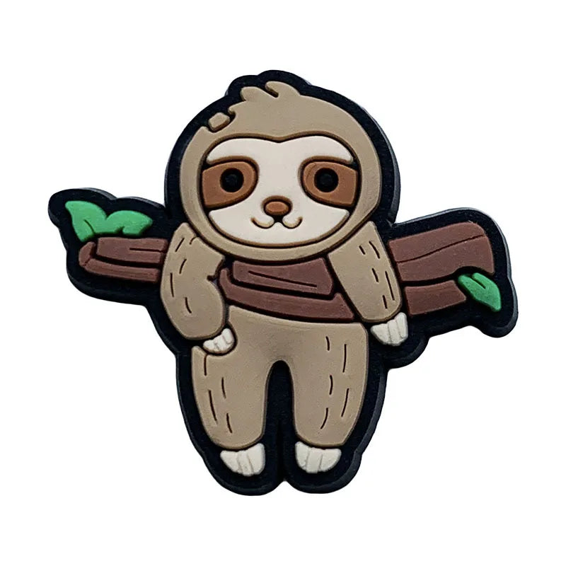 Sloth Shoe Charms