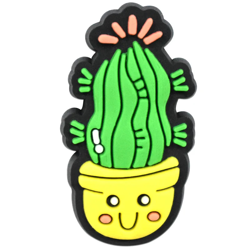 Cactus Shoe Charms