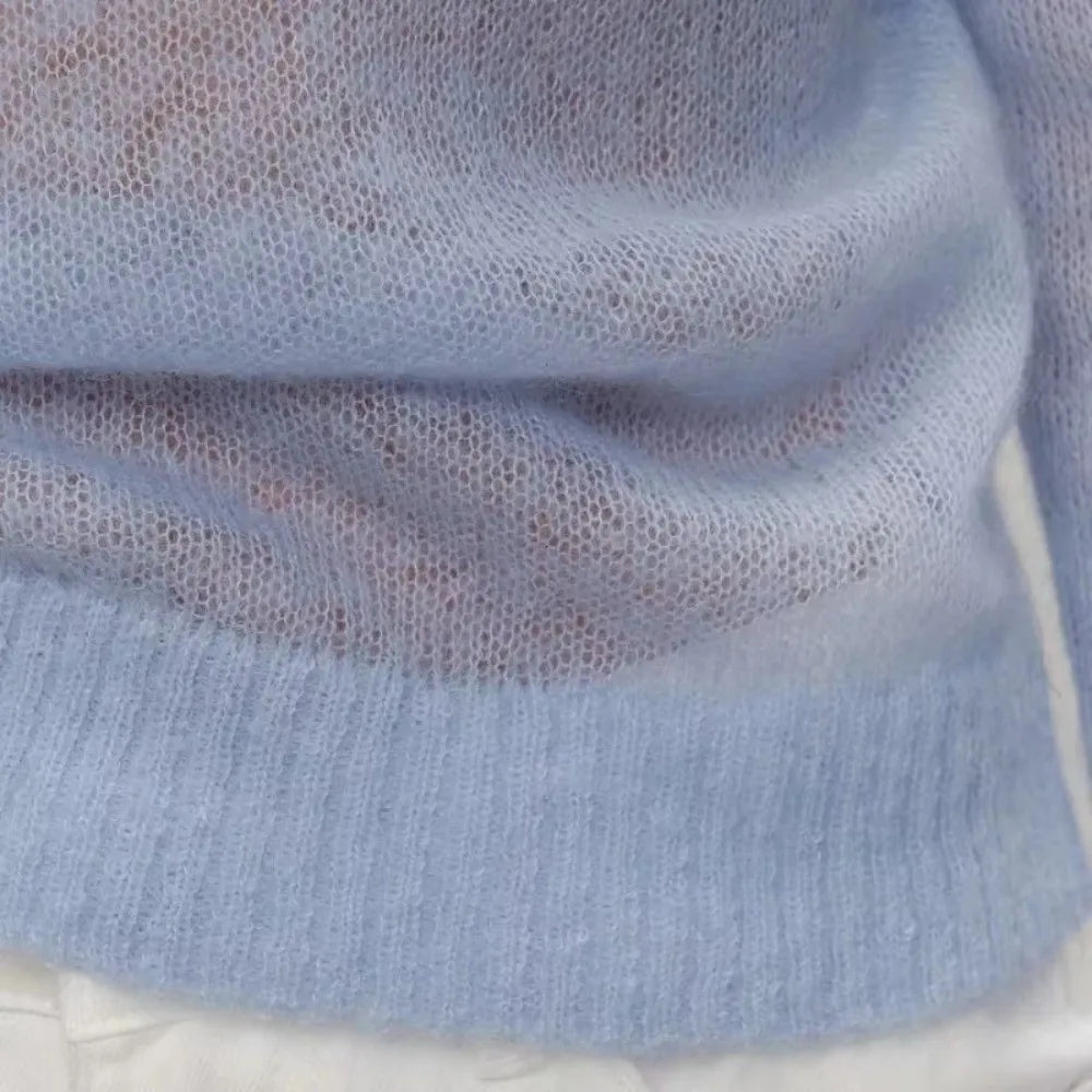 Loose Sheer Knit Sweater