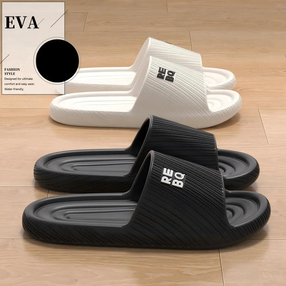 Unisex EVA Shower Slippers